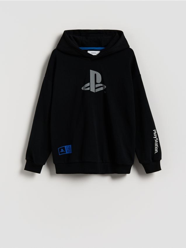 Reserved - Bluza Playstation - czarny