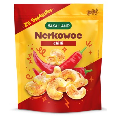 Bakalland Orzechy nerkowca, prażone, chilli, 70 g