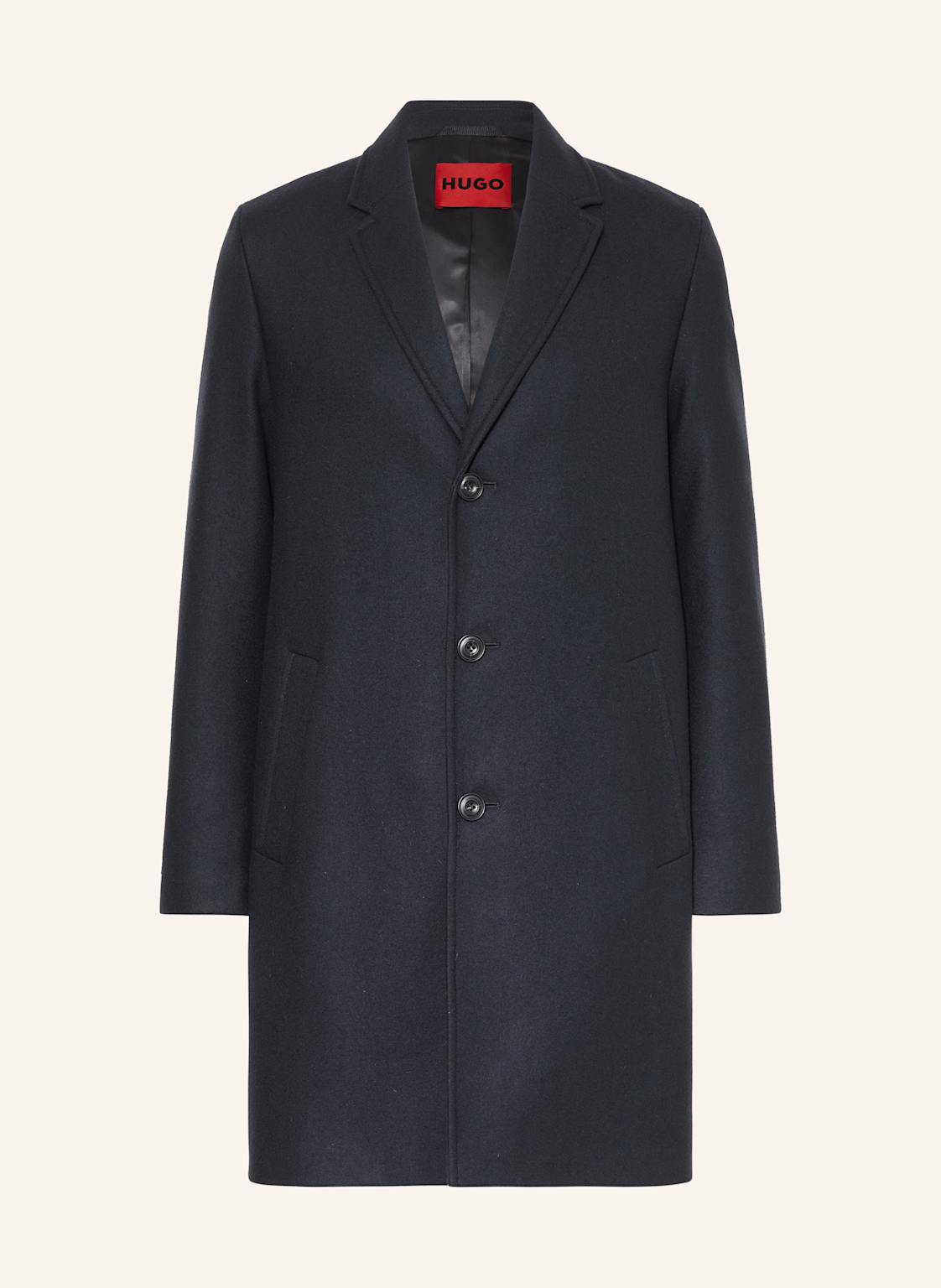 Hugo Płaszcz Wełniany Malte blau