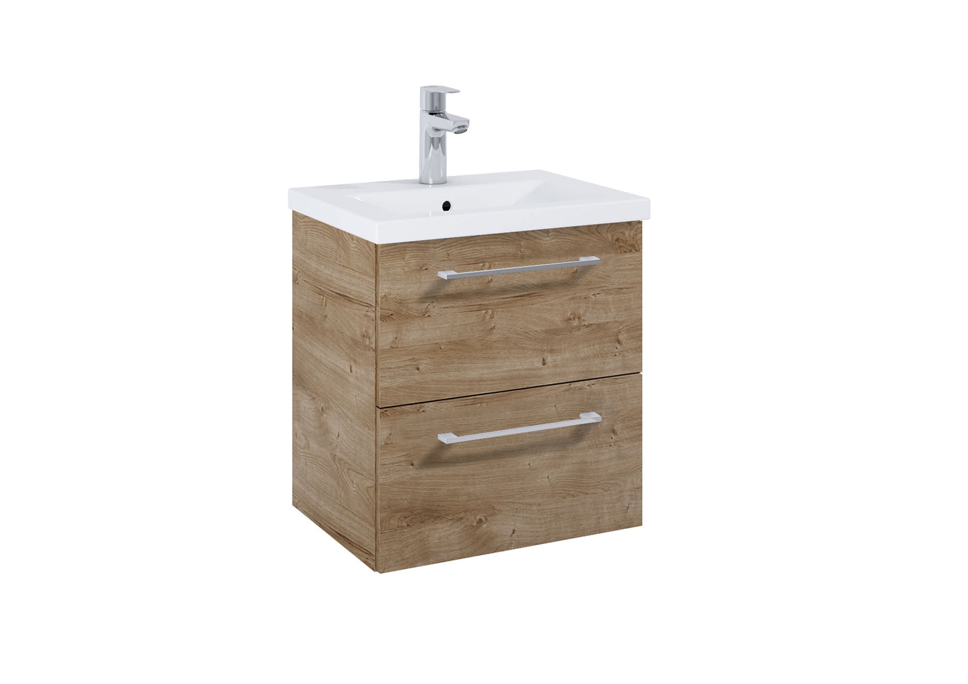 Szafka łazienkowa pod umywalkę Roca Roma Plus Compact 50 cm dąb canela A857951808
