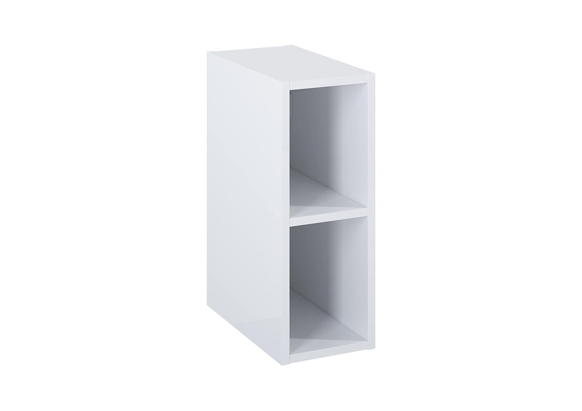 Szafka łazienkowa pod blat otwarta Roca Kwadro Plus 20 cm biały połysk A857975806
