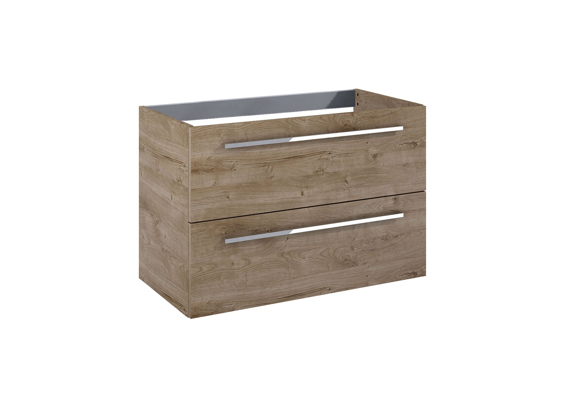 Szafka łazienkowa pod umywalkę Roca Kwadro Plus 80 cm dąb canela A857970808