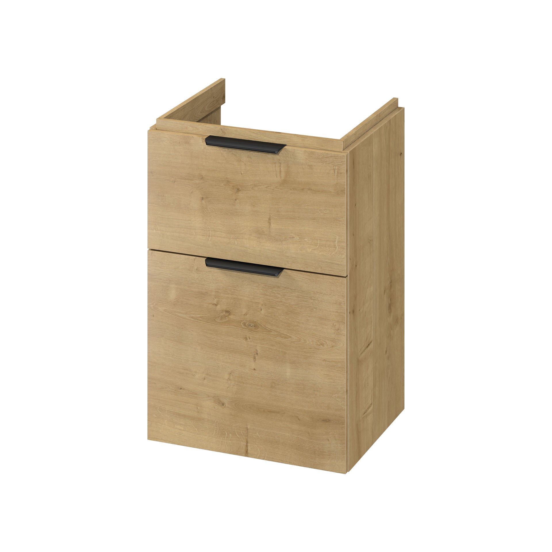 Szafka łazienkowa pod umywalkę Cersanit City 50 cm dąb hamilton S584-118