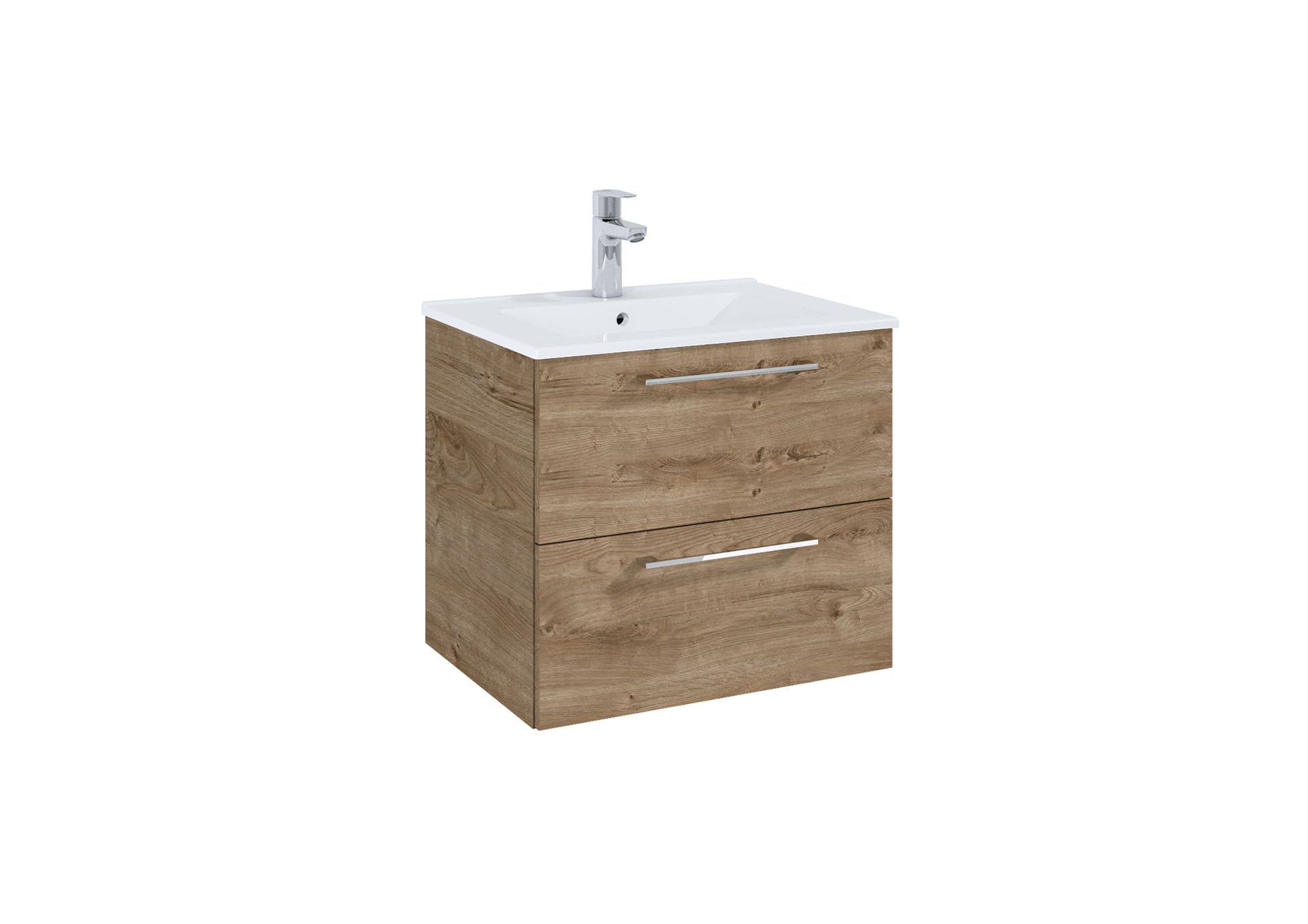 Szafka łazienkowa pod umywalkę Roca Roma Plus 60 cm dąb canela A857949808