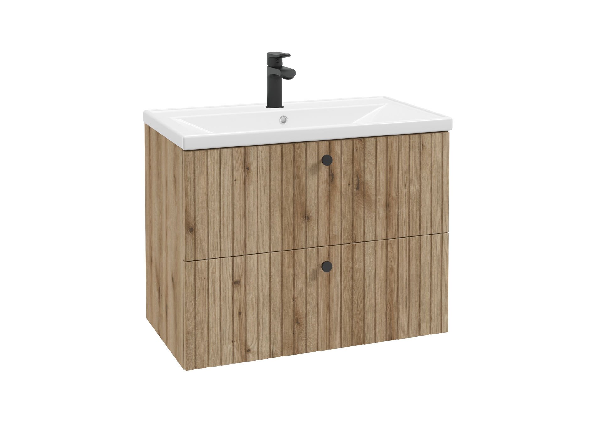 Szafka łazienkowa pod umywalkę Defra Rietti 80 cm dąb evoke 001-D-08026