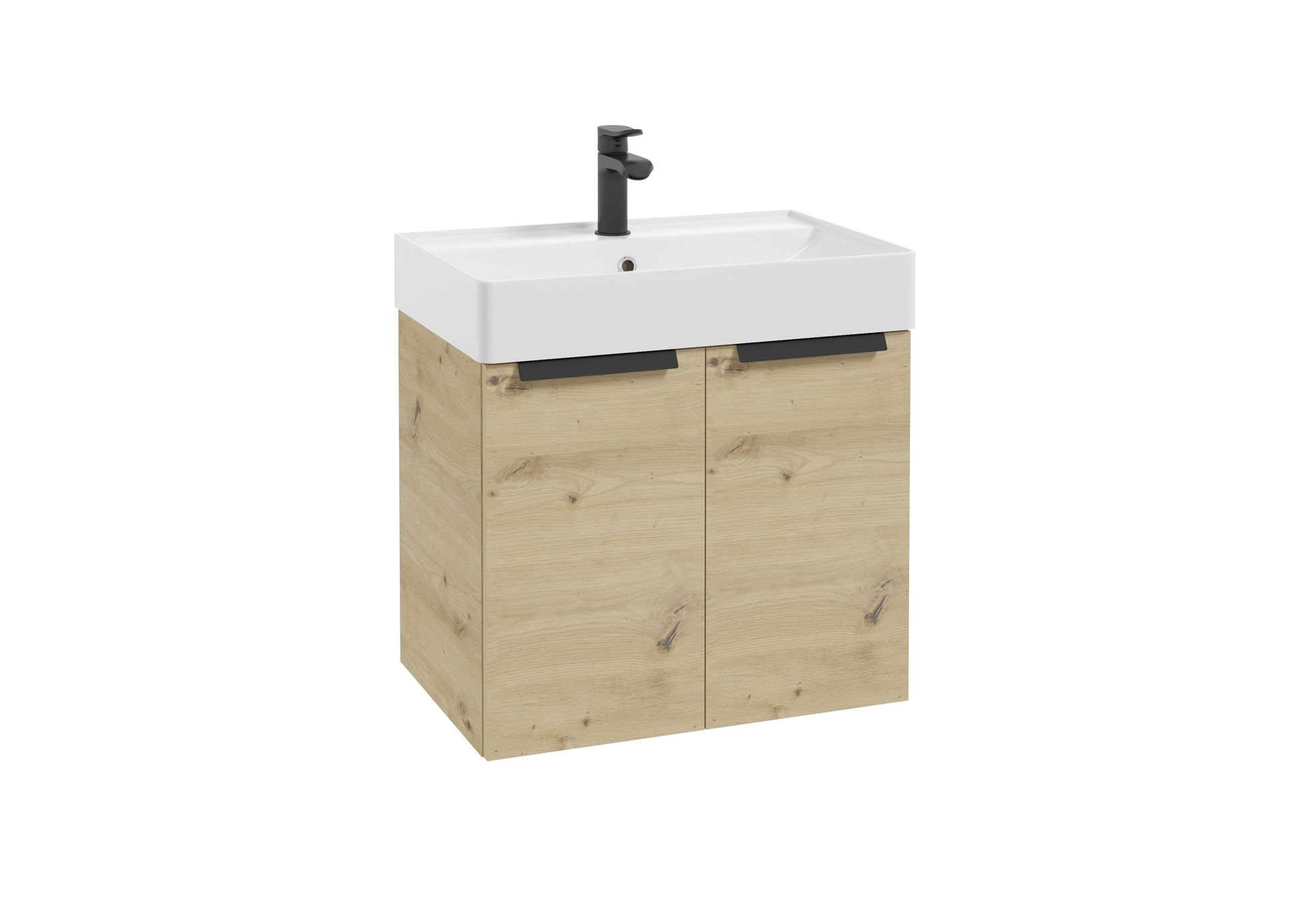 Szafka łazienkowa pod umywalkę Defra Faro 59 cm dąb artisan 001-D-06068