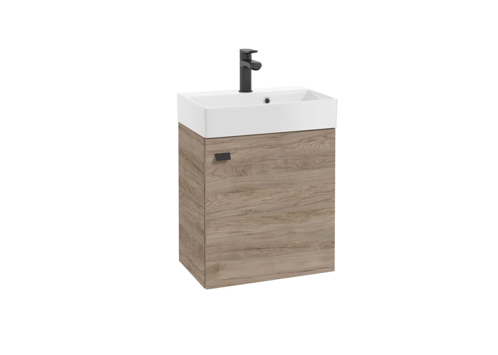 Szafka łazienkowa pod umywalkę Defra Faro 47 cm orzech rockford 001-D-05038