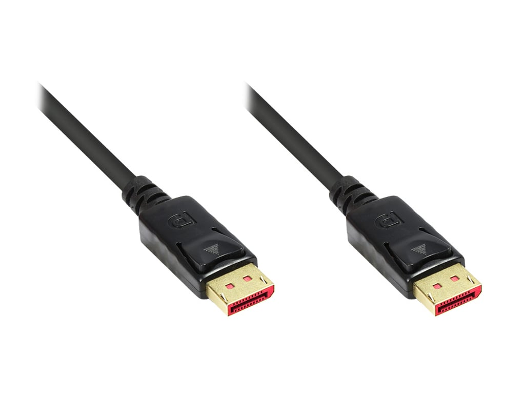 Alcasa 4814-030S kabel DisplayPort 3 m Czarny