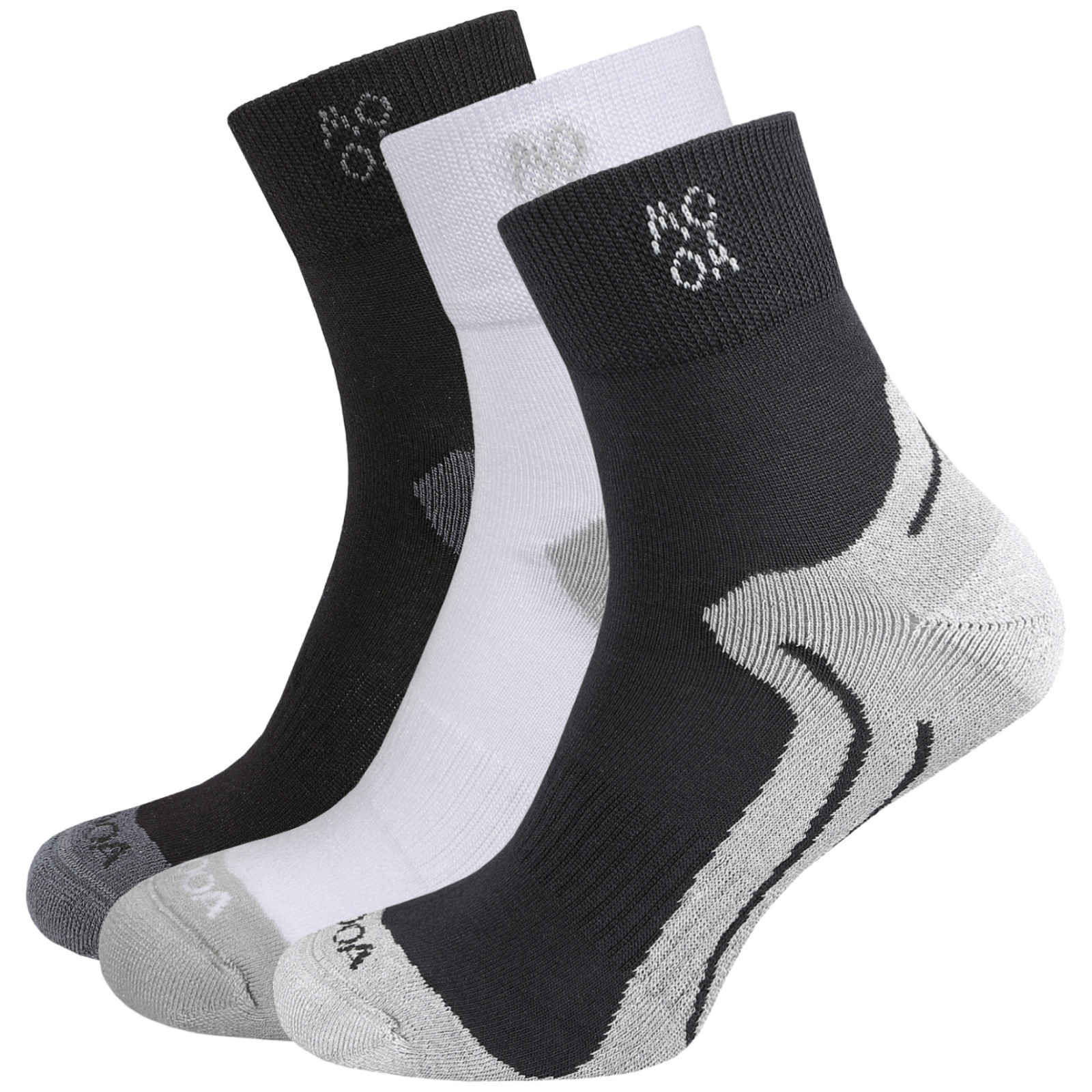 Skarpetki MOOA Bamboo Active Mid 3-pack Rozmiar skarpet: 39-42 / Kolor: mix1