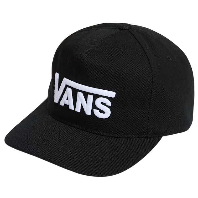 Bejsbolówka Vans Drop V Logo Snapback Kolor: czarny