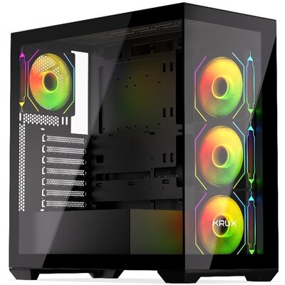 Komputer MAD DOG KRUX-EXO-A02WR32WH R7-7800X3D 32GB RAM 1TB SSD GeForce RTX5060Ti DLSS4 Wi-Fi Windows 11 Home