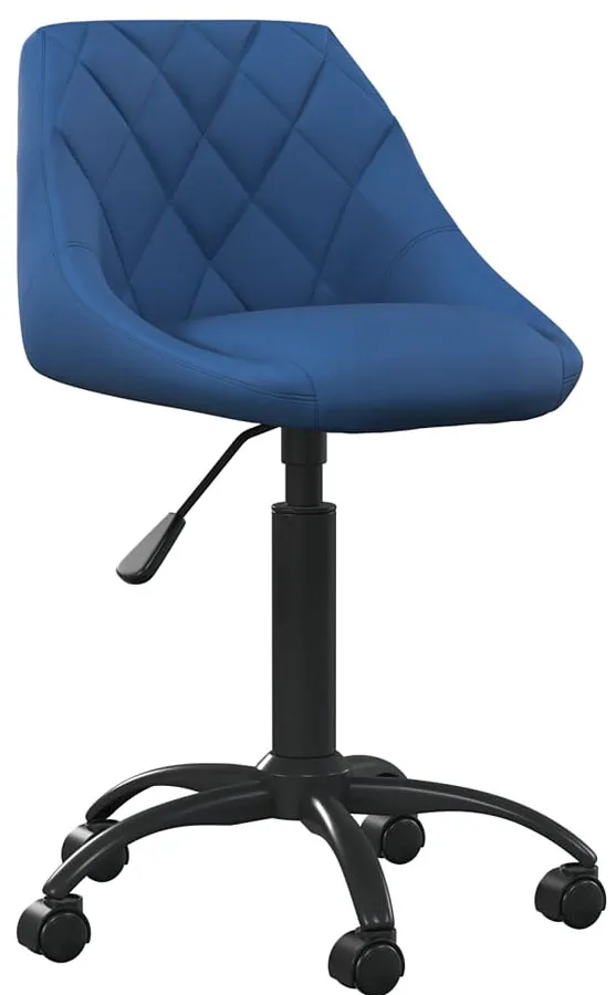 Elior Niebieski fotel obrotowy do biura - Logido