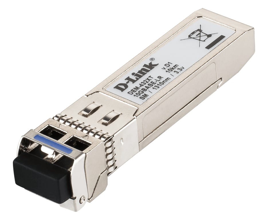 D-Link DEM-432XT moduł przekaźników sieciowych Swiatłowód 10000 Mbit/s SFP+ 1310 nm