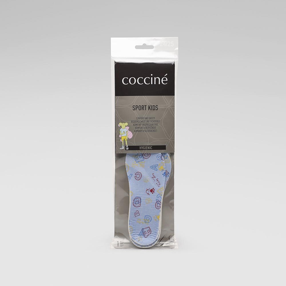 Wkładki do obuwia Coccine COCCINE SPORT KIDS WKŁADKA NR 30-31AZ niebieski jasny