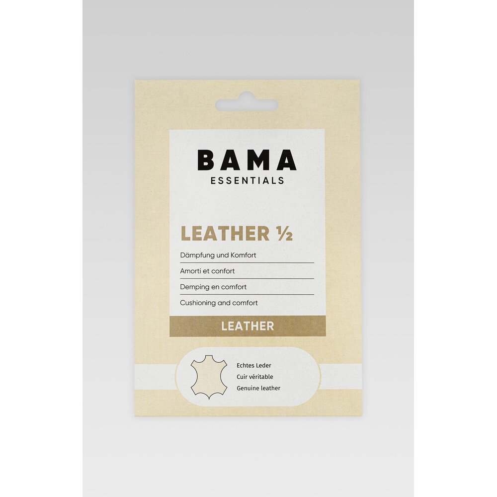 Wkładki do obuwia BAMA PÓŁWKŁADKI LEATHER HALF