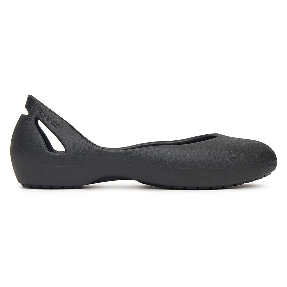 Klapki basenowe Crocs KADEE FLAT BLK 210833-001
