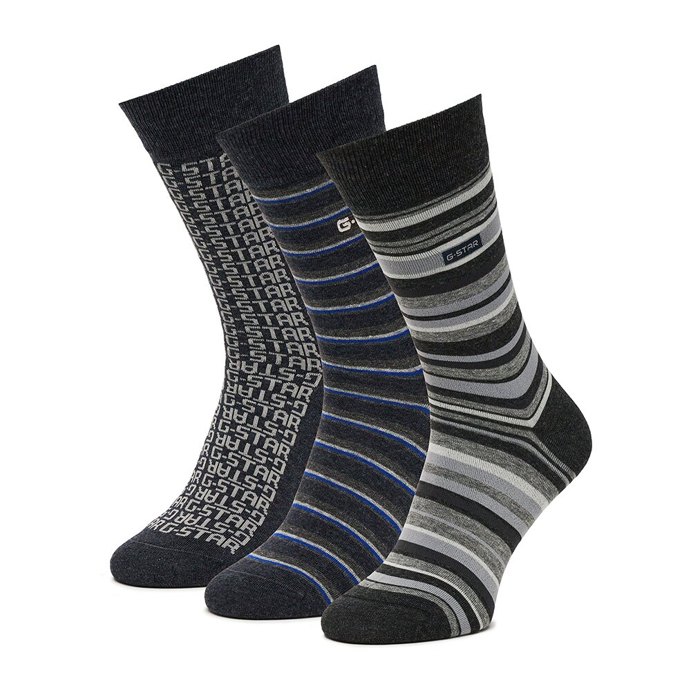 Skarpetki G-STAR RAW AS_G-STAR_W_047_SS25 (3-PACK)