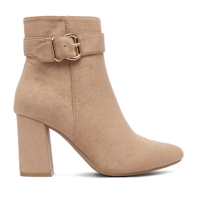 Botki DeeZee HX18052A-61 Beżowy