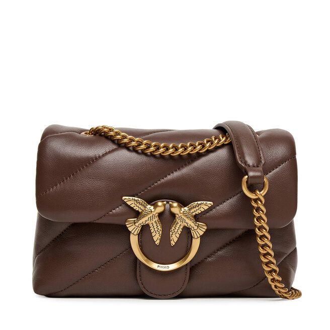 Torebka PINKO Love Puff Mini CL PE 25 PLTT 100039 A0F2 Brązowy