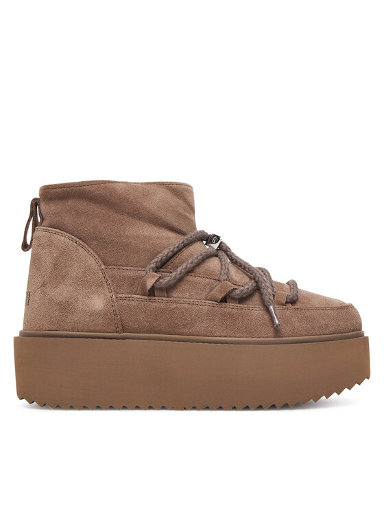 Inuikii Śniegowce Classic Low Platform 75204-004sni Brązowy