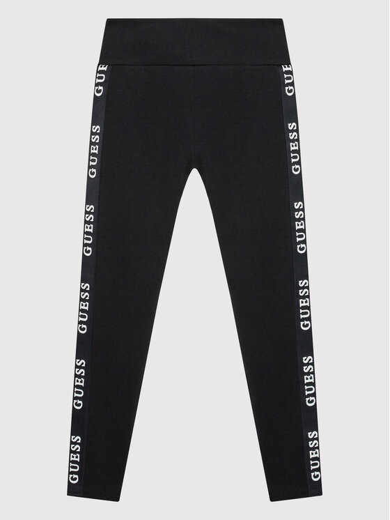 Guess Legginsy J2YB09 KABR0 Czarny Slim Fit