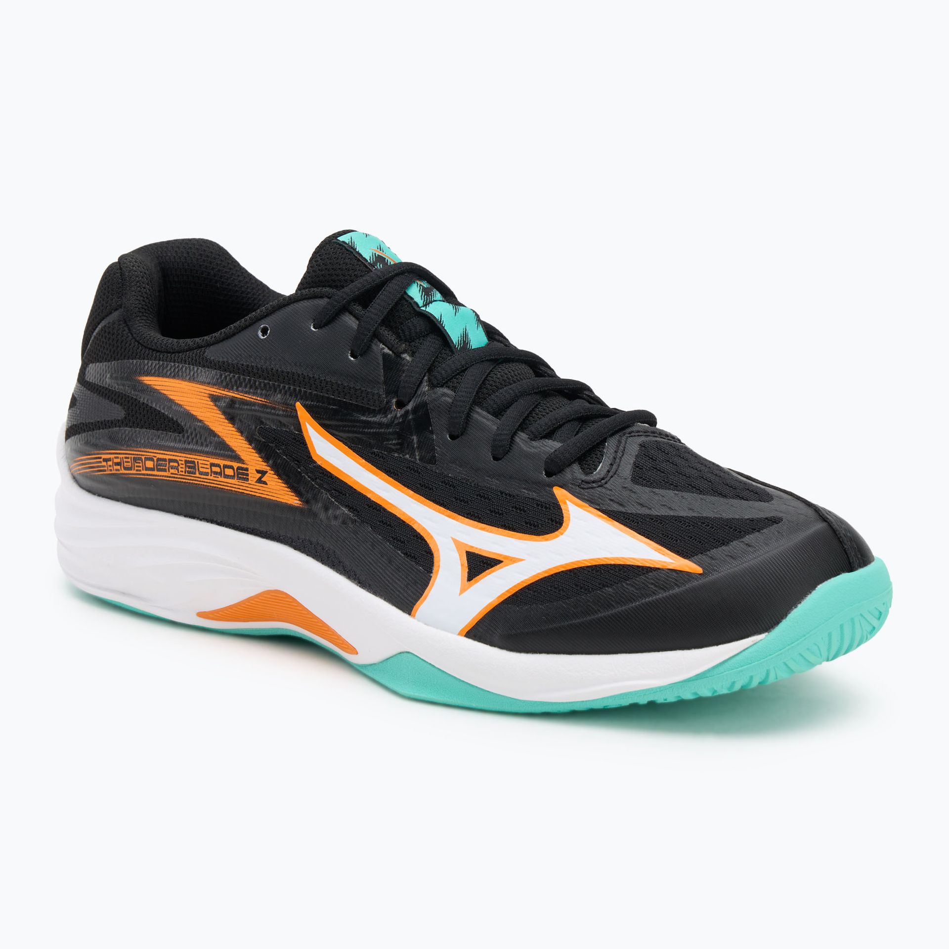 Buty do siatkówki Mizuno Thunder Blade Z black/tangelo/ice green WYSYŁKA W 24H 30 DNI NA ZWROT