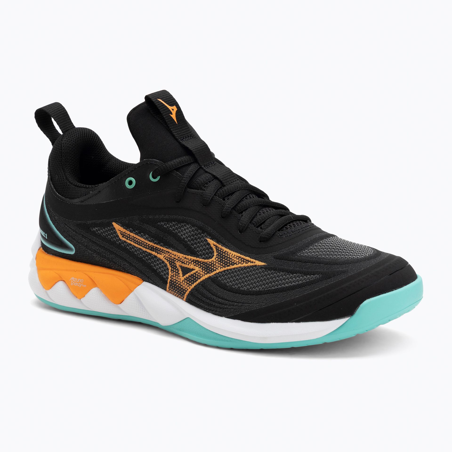 Buty do siatkówki Mizuno Wave Luminous 3 black/tangelo/ice green WYSYŁKA W 24H 30 DNI NA ZWROT