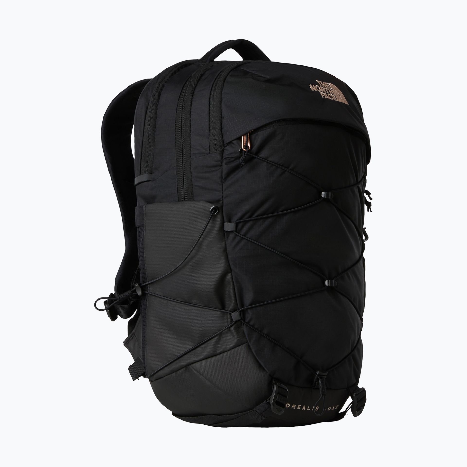 Plecak miejski damski The North Face Borealis Luxe 27 l black/burnt coral metallic WYSYŁKA W 24H 30 DNI NA ZWROT