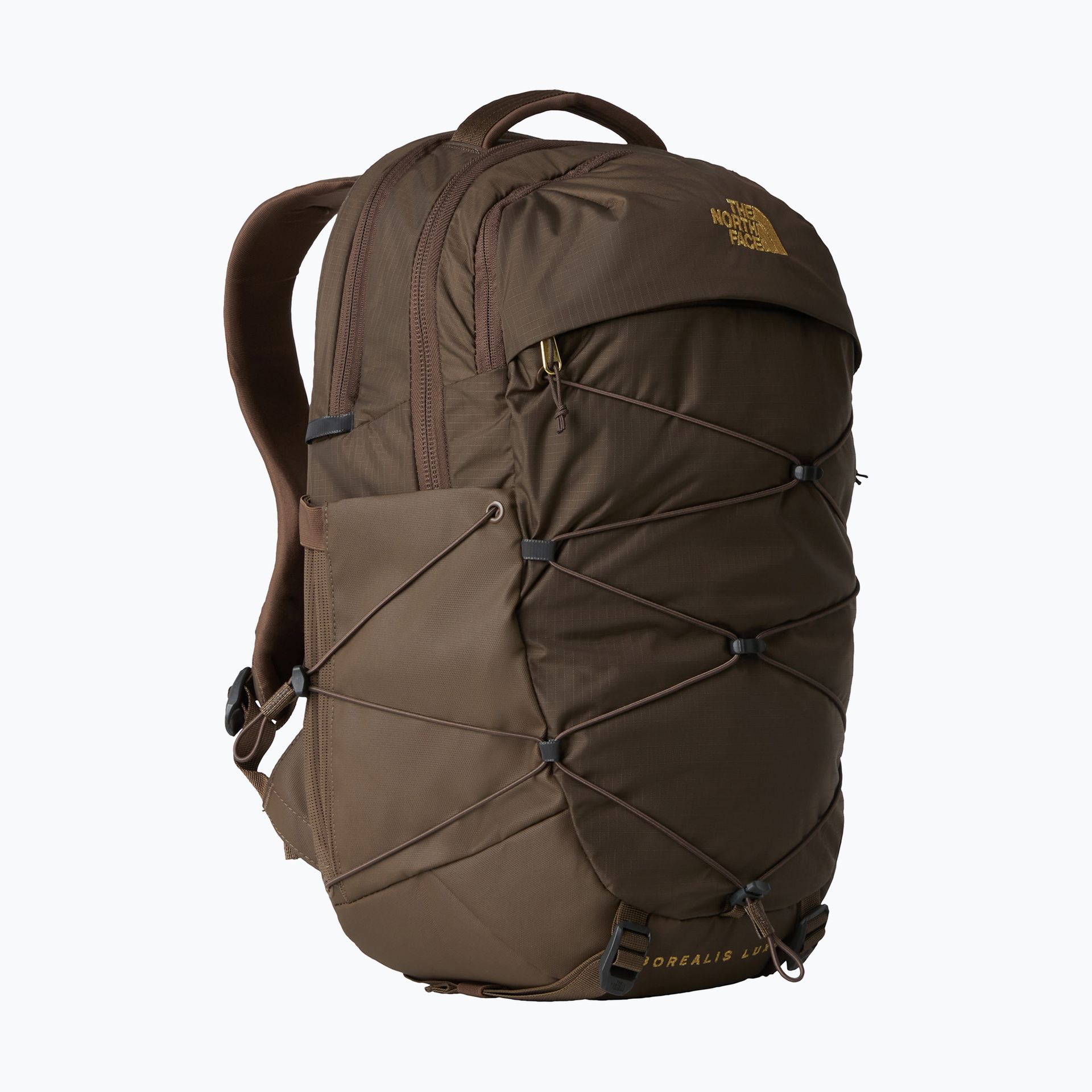 Plecak miejski damski The North Face Borealis Luxe 27 l smokey brown/gold metallic WYSYŁKA W 24H 30 DNI NA ZWROT