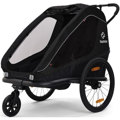 Przyczepka rowerowa HAMAX Traveller Twin Czarny