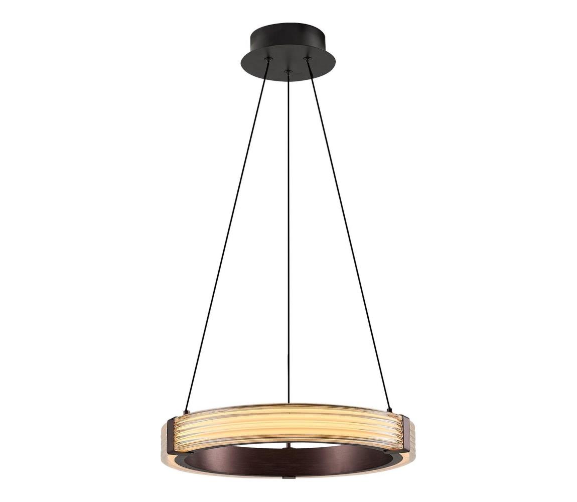 LED Żyrandol na przewodzie JESI LED/2W/230V 3000K brązowy