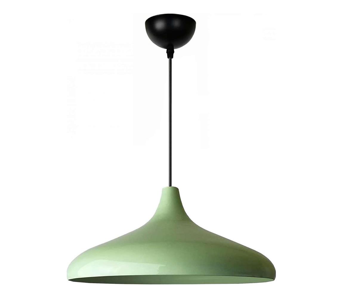Lampa wisząca VULCANO 1xE27/40W/230V zielona