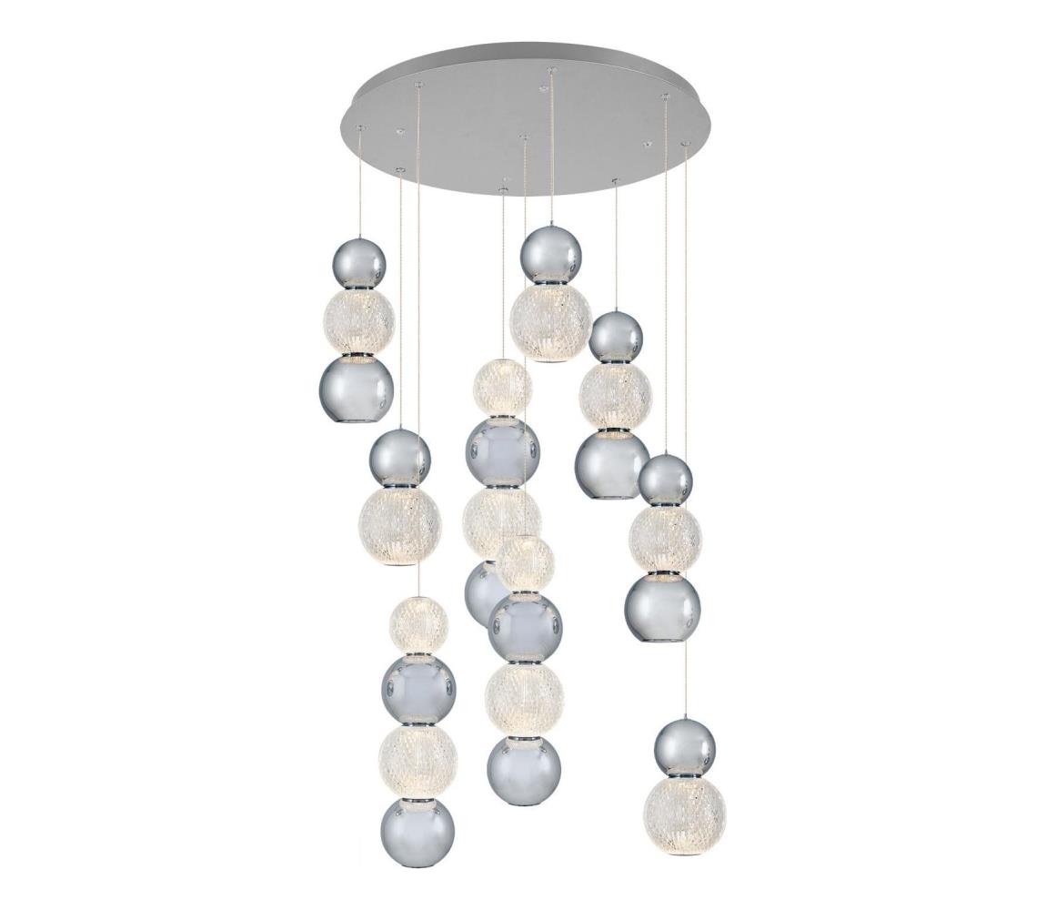 Lampa wisząca LED CREMONA LED/51W/230V 3000K matowy chrom