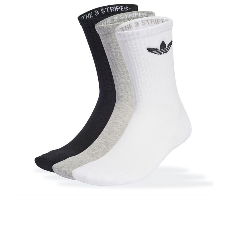 Skarpetki unisex adidas Originals 3-Stripies High Crew 3 Pairs JV7416 - białe
