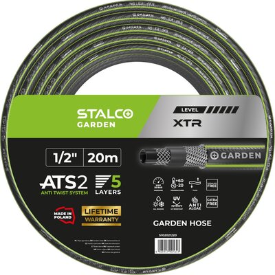 Stalco Wąż ogrodowy GARDEN S102021220 Ats Xtr 1/2” 20 m