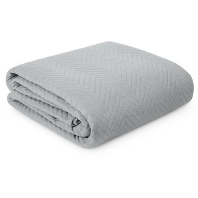 Narzuta EUROFIRANY Len 3 220 x 240 cm Srebrny