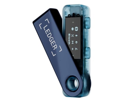 Ledger Nano S Plus Neptune Blue Crypto Hardware Wallet