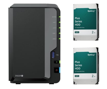 Synology DS225+ 2x 2TB HDD HAT3300-2T DS225+_2x2TB (1349981+2*1289202)