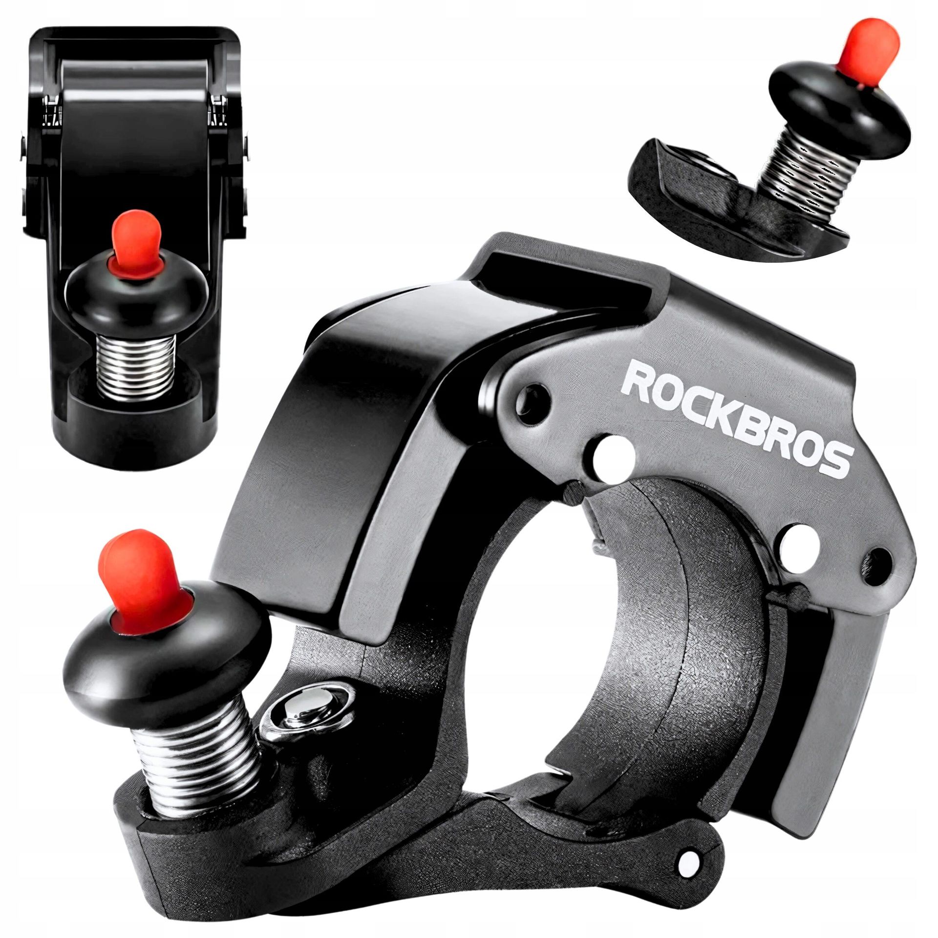 Dzwonek rowerowy ROCKBROS 34210006001 Czarny