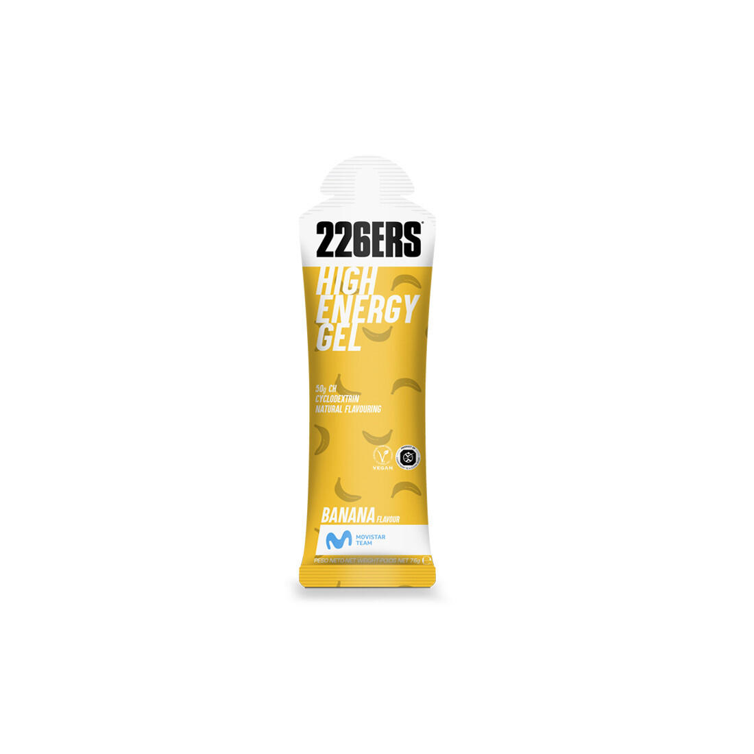 226Ers High Energy Gel, żel energetyczny, banana, 76 g