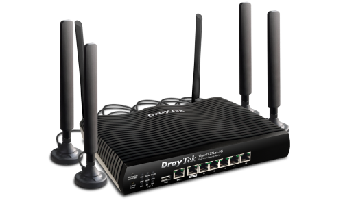 Vigor 2927Lax-5G 4x WAN, 8 podsieci, 50 VPN, 60 tys. sesji - Draytek