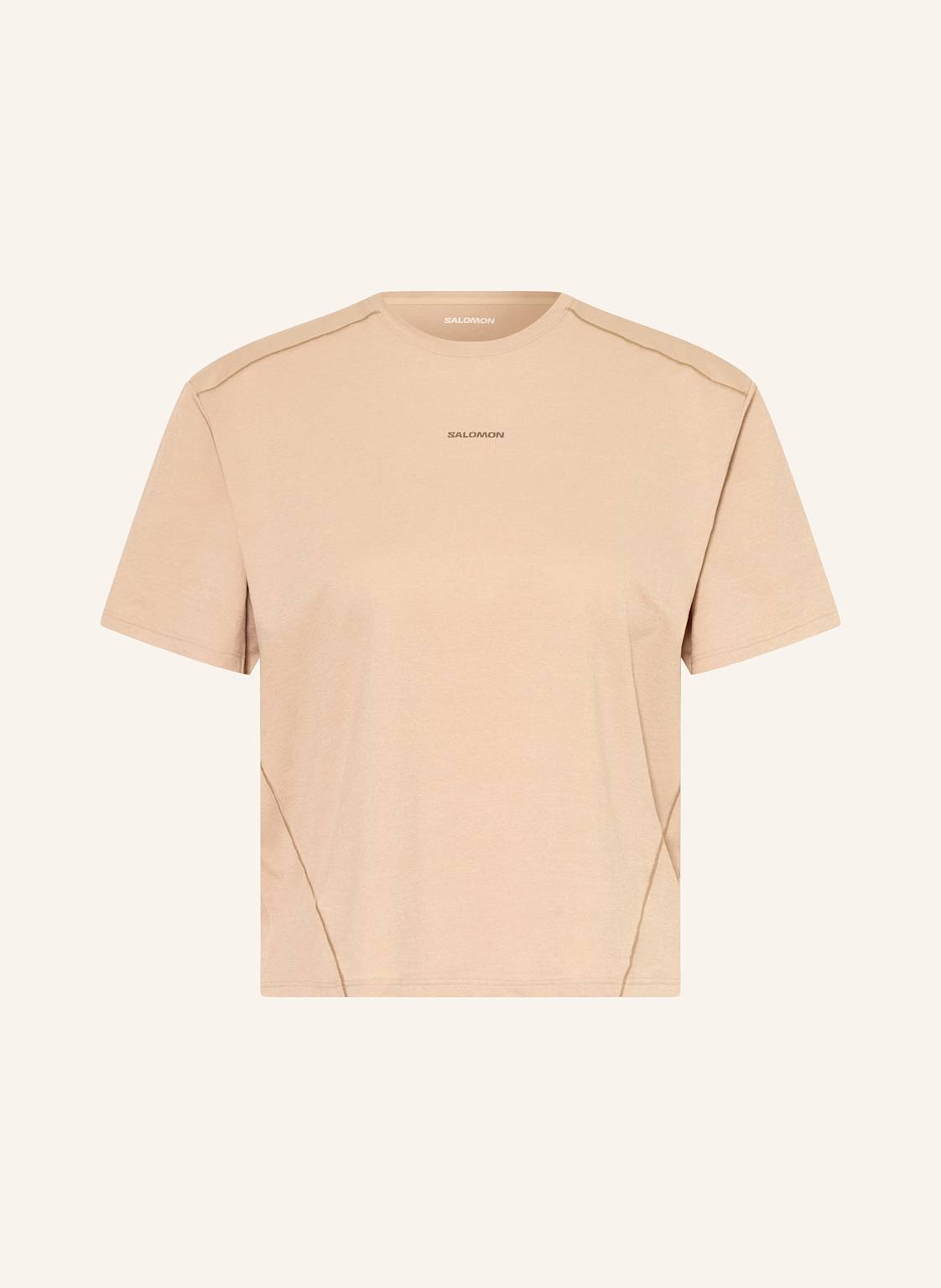 Salomon T-Shirt Trackline weiss