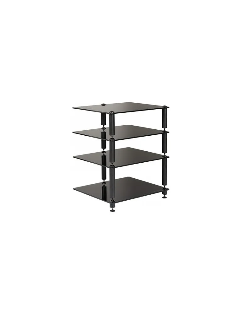 Norstone Bergen 2 Hi-Fi – stolik audio Black Satin