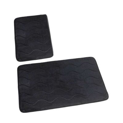 Dywanik łazienkowy SUMBA kpl 2 szt. 45x75+45x35 Euromat