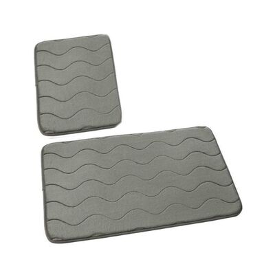 Dywanik łazienkowy SUMBA kpl 2 szt., 45x75+45x35 Euromat