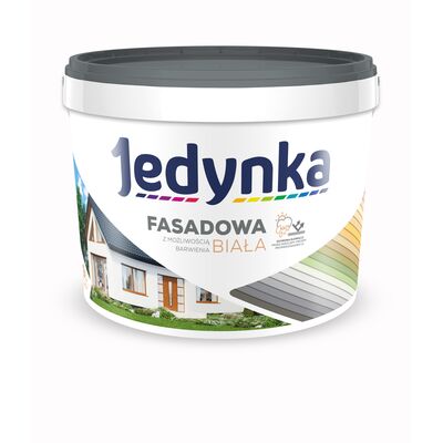 Jedynka Farba Fasadowa Biały 9 l