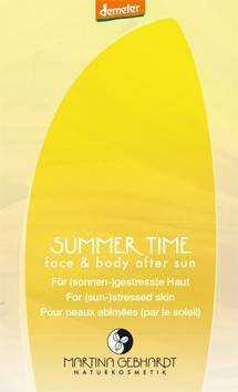 SUMMER TIME Emulsja po opalaniu do twarzy i ciała 5 ml
