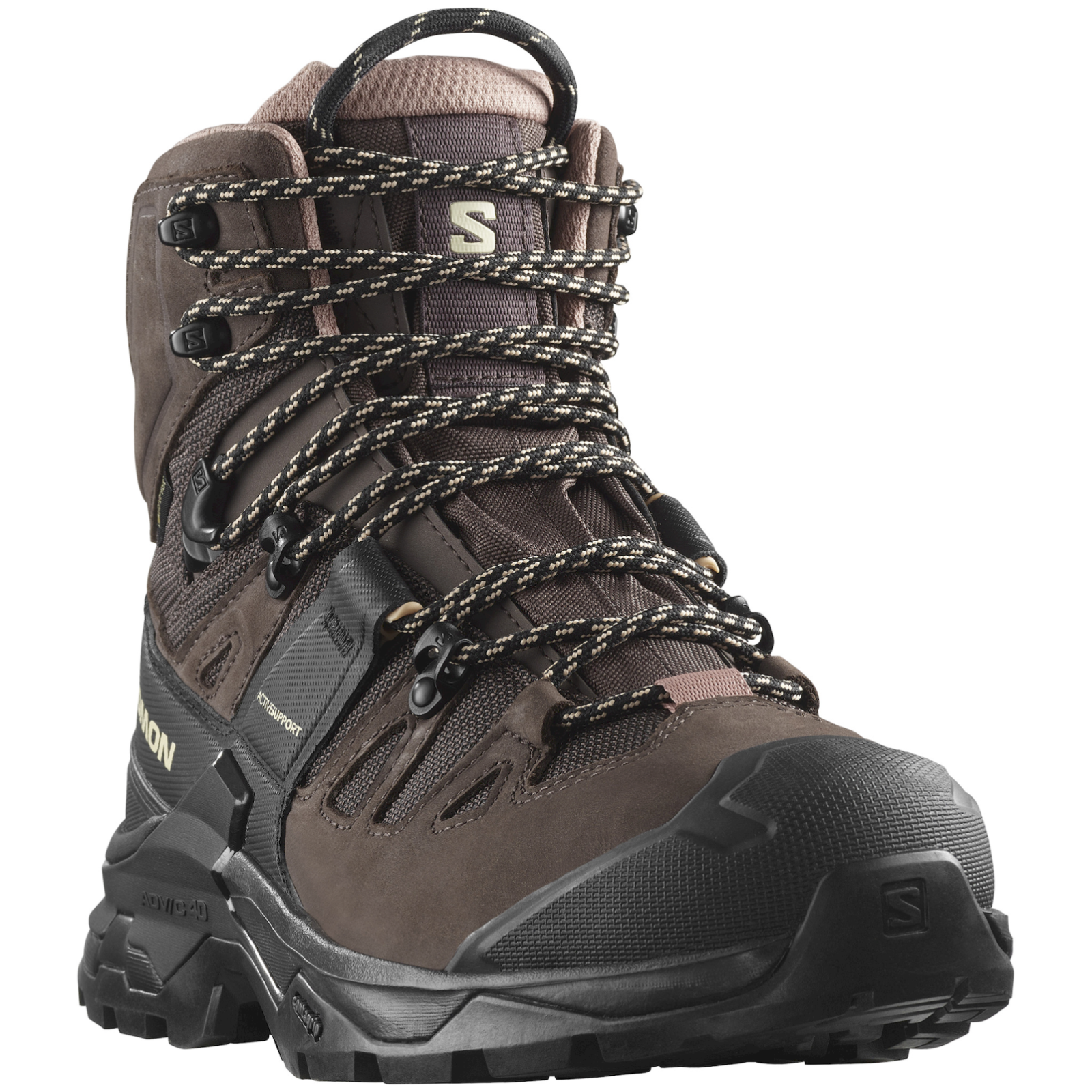 Damskie buty trekkingowe Salomon Quest 4 Gore-Tex Rozmiar butów (UE): 41 1/3 / Kolor: ciemnobrązowy