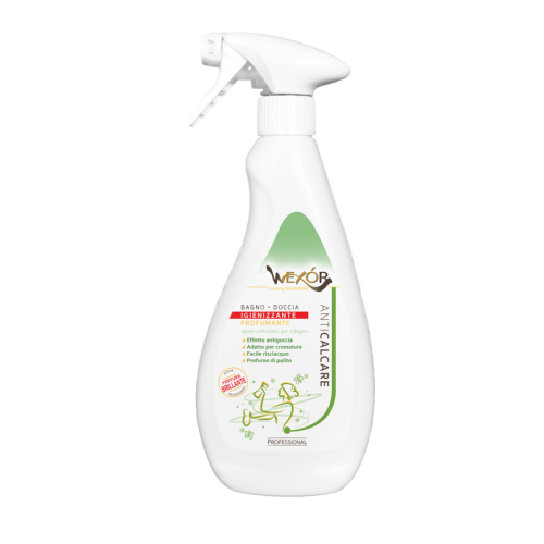 Wexór Anticalcare 750 ml – włoski środek do usuwania kamienia i osadów w łazience