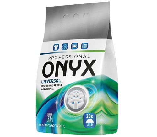Onyx Universal 1,2 kg – uniwersalny proszek do prania, 20 prań, skuteczne usuwanie plam i świeżość